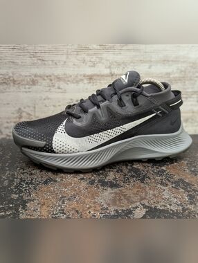Womens Nike Pegasus Trail 2 Running Shoes Sz 8 Black Off Road Hiking